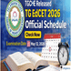 TGCHE Released TG EdCET 2026 Official Schedule; Check Now
